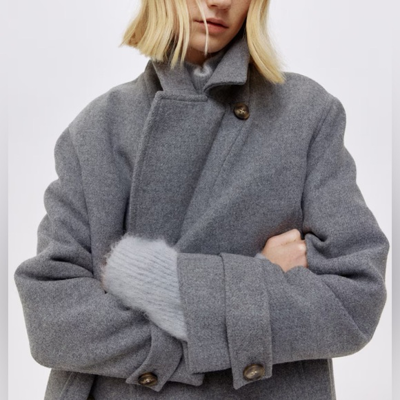 Hm doubled breasted coat - Picture 4 of 8